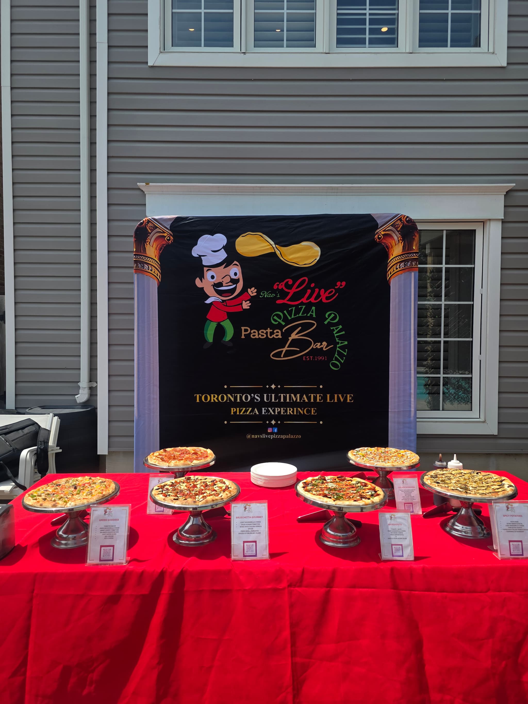 Nav's Live Pizza Palazzo Inc cover